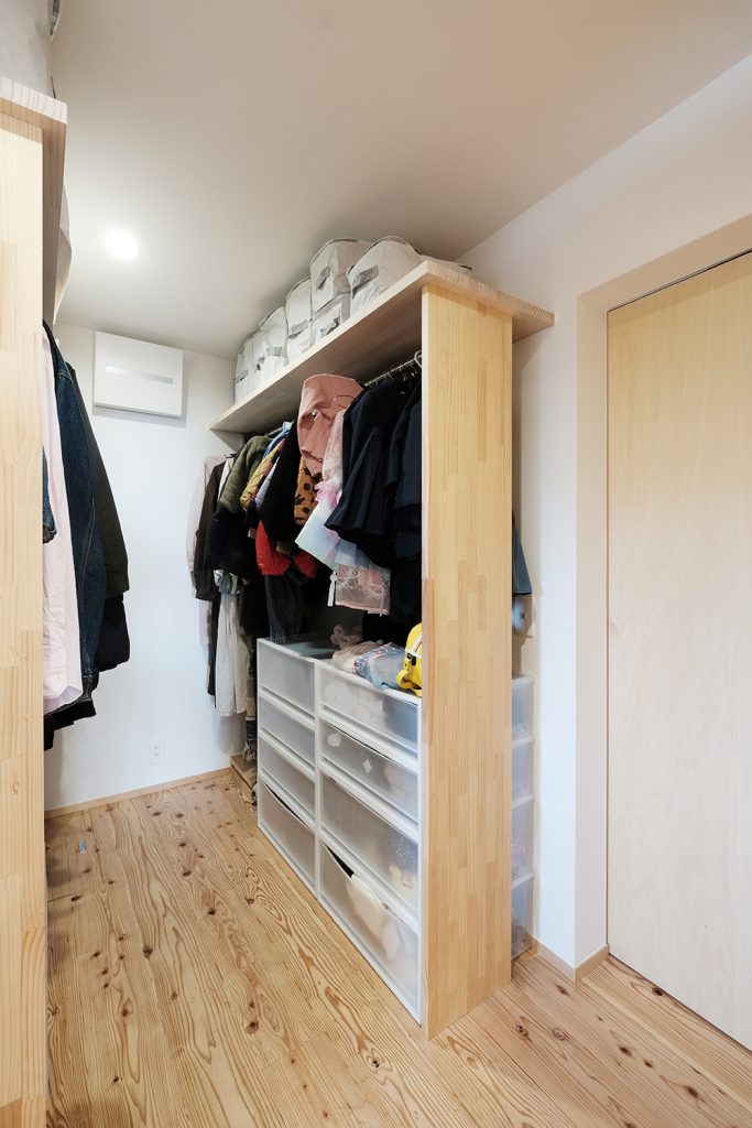 稜線を望める32坪の平屋の家